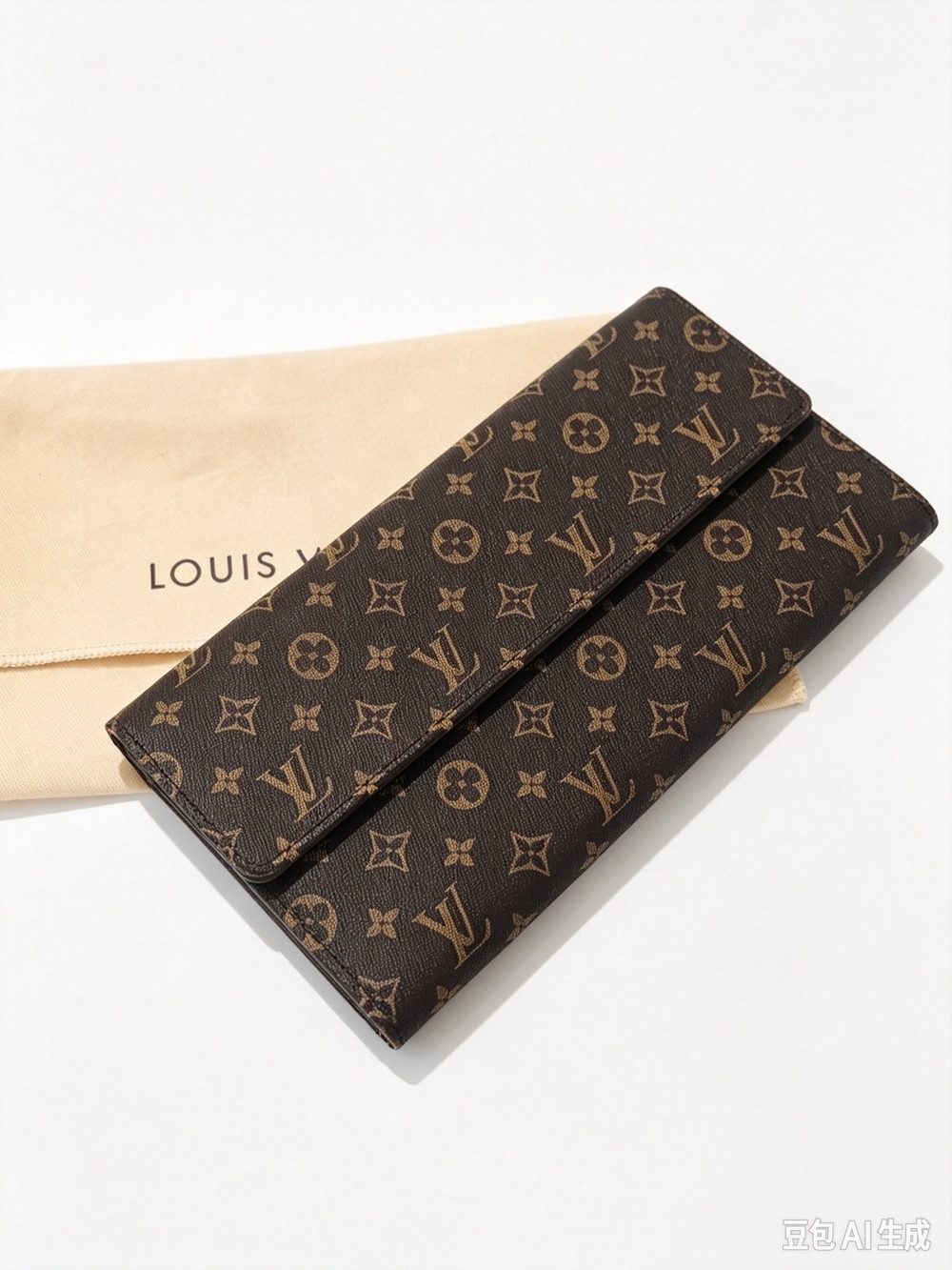 Louis Vuitton Mini Lin Monogram Long Wallet